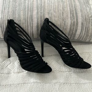 Calvin Klein black heels, size 8 1/2
